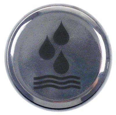 Symbol Vand ø 50mm Plastik ID ø 39mm krom