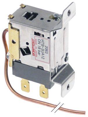 Pressostat Tilslutning 2,4mm Skiftetryk 16bar Type HTB-3UA12 Reset automatisk