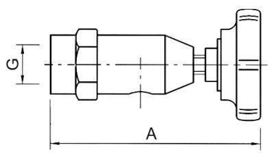 Friskluft og udluftning Gevind 3/8
