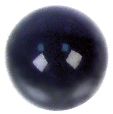 Kuglegreb Gevind M5 ø 25mm sort