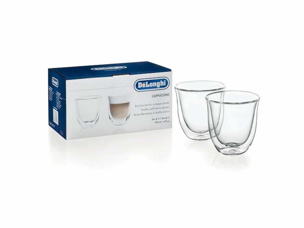 Cappucino glas til Nespresso - 2 stk