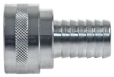 Koblingsbøsning Messing forkromet Type DN19 Tilslutning 3/4