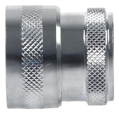 Koblingsbøsning Messing forkromet Type DN13 Tilslutning 1/2