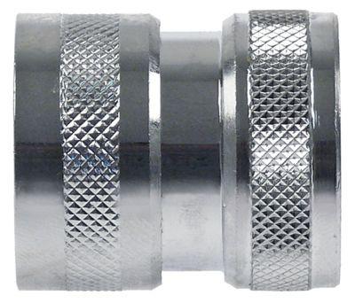 Koblingsbøsning Messing forkromet Type DN13 Tilslutning 3/4