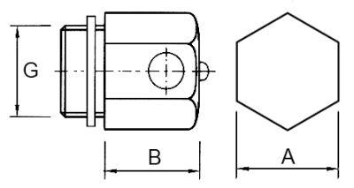 Trykudligningsventil Gevind 1/4