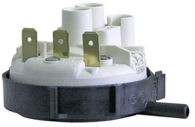 Pressostat Trykområde 45/25mbar Tilslutning 6mm ø 58mm Tryktilslutning horisontal Spuleteknik