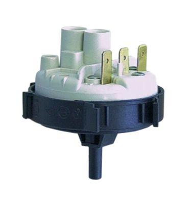 Pressostat Trykområde 62/30mbar Tilslutning 6mm ø 58mm Tryktilslutning vertikal Spuleteknik