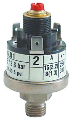 Pressostat ø 38mm Trykområde Indstillelig 1,5-2,8bar Kaffeteknik