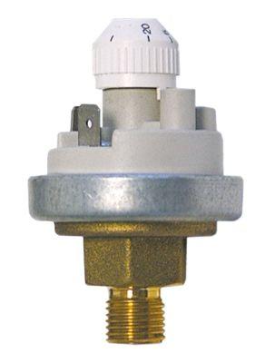 Pressostat Trykområde Indstillelig 10-50mbar Tilslutning 1/4