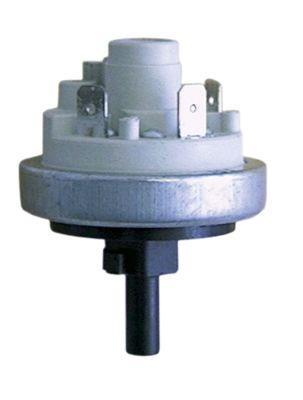 Pressostat Trykområde 105/75mbar Tilslutning 6mm ø 45mm Tryktilslutning vertikal Spuleteknik