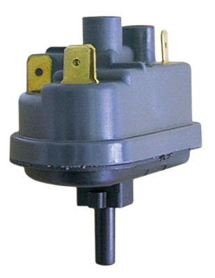 Pressostat Trykområde 85/55mbar Tilslutning 6mm ø 74mm Tryktilslutning vertikal Spuleteknik