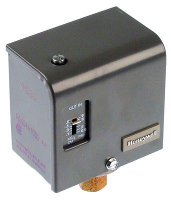 Pressostat Tryktilslutning vertikal Dampregulering Trykområde Indstillelig 0,1-0,6bar