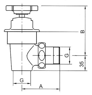 Dampventil Tilslutning 1 1/4