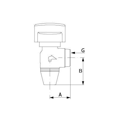 Udløbshane Gevind 1