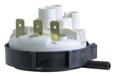 Pressostat Trykområde 205/40mbar Tilslutning Fladstik 6,3 mm ø 58mm