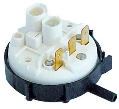 Pressostat Trykområde 24,7/22,2mbar Tilslutning 6mm ø 58mm Tryktilslutning horisontal