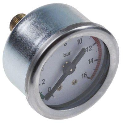 manometer ø 41mm pressure range 0-16barmarking 8-16 connection 1/8