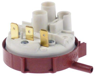 Pressostat Trykområde 130/40mbar Tilslutning 6mm ø 58mm Tryktilslutning horisontal Spuleteknik