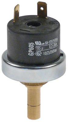 Pressostat Trykområde 200-3000mbar Tilslutning 8mm 250V 12A MA-TER Trykområde 0,2 - 3bar