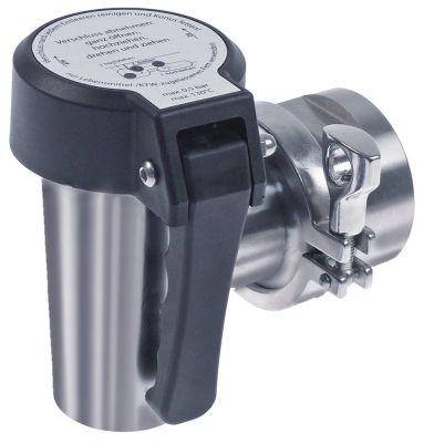 Tømningshane Messing forkromet O-ring tætnende A 92mm B 52mm 2