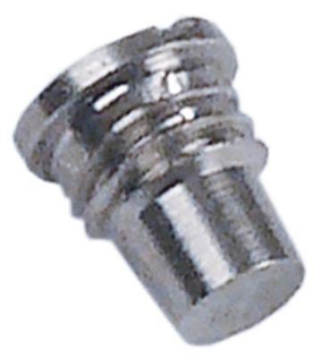 Skrue Gevind M5 Inox L 7mm Hoved 6mm