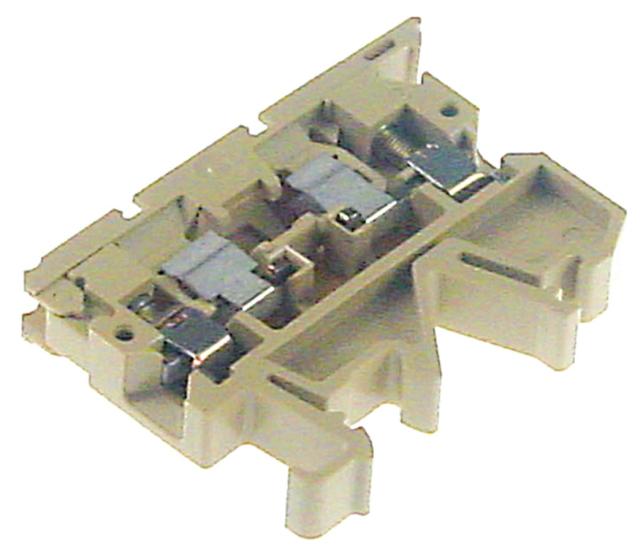 Sikringsholder 10A Mærkespænding 600V passende sikring ø5x25mm