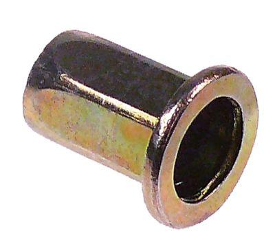 Nittemøtrik Gevind M10 L 22mm DN 13mm VPE 1 Stk.