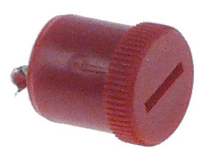 Sikringsholder ø 10mm H 105mm passende sikring ø5x20mm