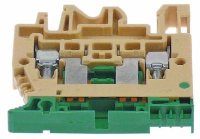 Sikringsholder 63A Mærkespænding 600V Tilslutning Skrueklemme H 51mm L 52mm B 8mm