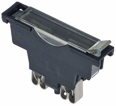 Sikringsholder 63A Mærkespænding 400V Tilslutning Stiktilslutning H 32mm L 454mm B 99mm