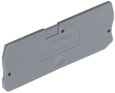 Skilleplade til rækkeklemme L 72mm B 2,2mm H 29mm PHOENIX CONTACT D-ST 2,5-QUATTRO