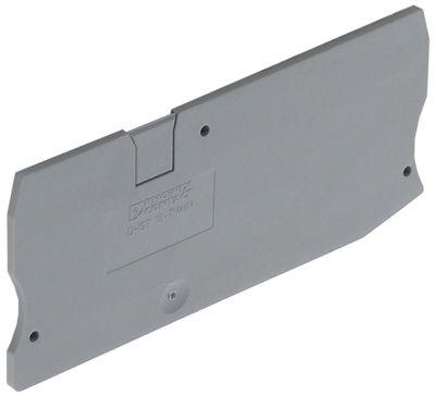 Skilleplade til rækkeklemme L 95,5mm B 2,2mm H 42,5mm PHOENIX CONTACT D-ST 10-TWIN