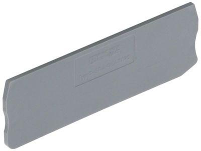 Skilleplade til rækkeklemme L 87mm B 2,2mm H 29mm PHOENIX CONTACT D-ST 4-QUATTRO