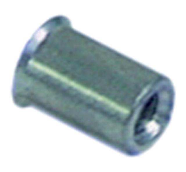 Nittemøtrik ø 59mm Gevind M4 CNS L 115mm VPE 10Stk.