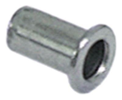 Nittemøtrik ø 69mm Gevind M5 CNS L 13mm VPE 10 Stk.