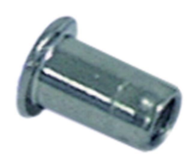 Nittemøtrik ø 69mm Gevind M5 CNS L 13mm VPE 10 Stk.