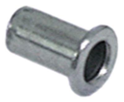 Nittemøtrik ø 89mm Gevind M6 CNS L 15mm VPE 10Stk.