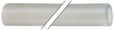 Silikoneslange ID ø 5mm UD ø 8mm L 100m transparent T.maks. 200°C til slangepumpe