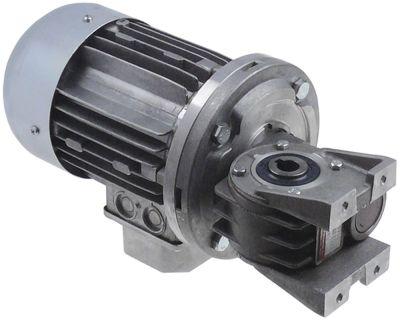 Drevmotor 230V 1360o/min Aksel ø 14mm 120W Type M63B4 H 170mm L 308mm B 140mm