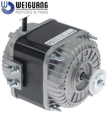 Ventilatormotor 34W 230V 1300o/min Leje Glideleje L2 90mm L3 121mm Kabellængde 500mm B 84m