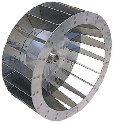 Ventilatorhjul H1 120mm H2 46mm D1 ø 300mm D2 ø 195mm D3 ø 23mm Skovle 20