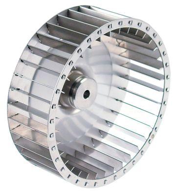 Ventilatorhjul H1 38mm H2 14mm D1 ø 150mm D2 ø 6mm D3 ø 6mm Skovle 36