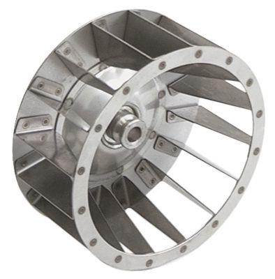 Ventilatorhjul H1 70mm H2 29mm D1 ø 160mm D2 ø 12mm D3 ø 16mm Skovle 16