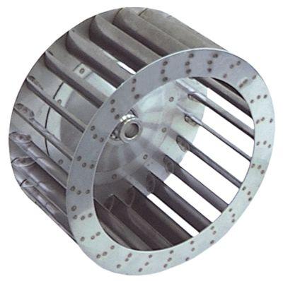 Ventilatorhjul H1 140mm H2 45mm D1 ø 285mm D2 ø 195mm D3 ø 235mm Skovle 24