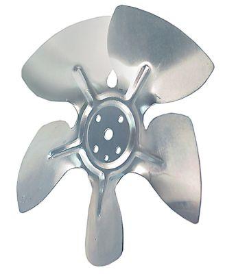 fan wheel sucking ø 154mmfan wheel mounting 25,4mm blade angle 34° W 34mm