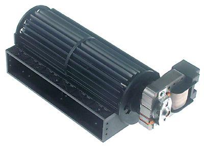 Tværstrømsventilator 30W 230V Motor venstre Valse ø 60mm Valse L 180mm