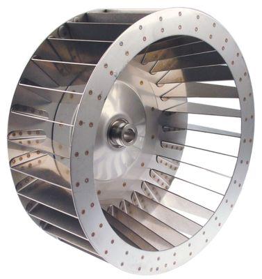 Ventilatorhjul H1 135mm H2 46mm D1 ø 350mm D2 ø 195mm D3 ø 23mm Skovle 30