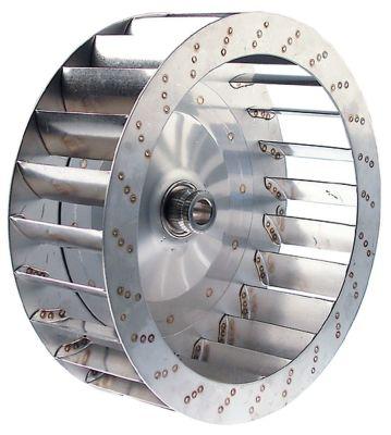 Ventilatorhjul H1 100mm H2 46mm D1 ø 300mm D2 ø 195mm D3 ø 23mm Skovle 24