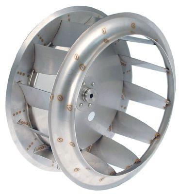 Ventilatorhjul H1 170mm H2 38mm H3 19mm D1 ø 380mm D2 ø 10mm D3 ø 10mm Skovle 12