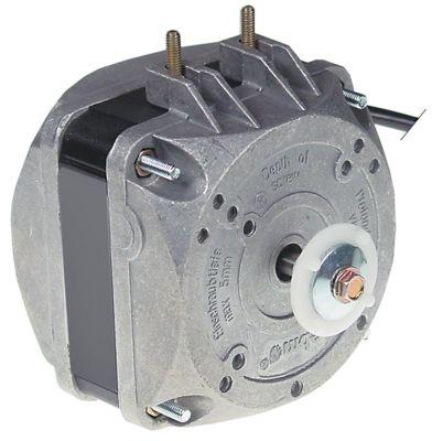 Ventilatormotor 10W 230V Kabellængde 450mm B 82mm E 42mm K 15mm 50Hz Udvendige mål 83x83mm